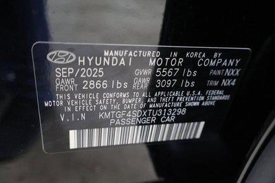 2026 Genesis G80 3.5T PRESTIGE BLACK AWD