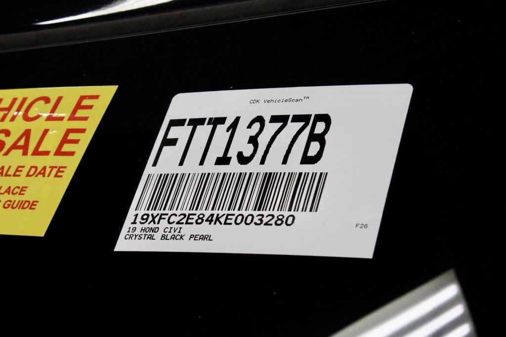 2019 Honda Civic Sedan Sport