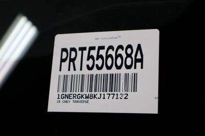 2019 Chevrolet Traverse LT Cloth