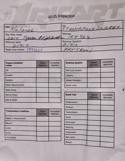 2014 Toyota Highlander Limited