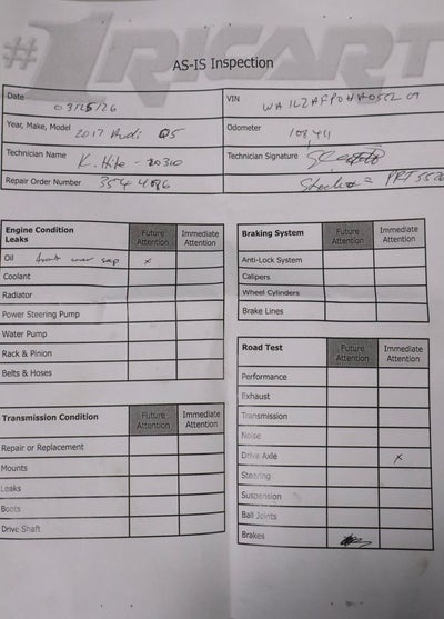 2017 Audi Q5 Premium Plus