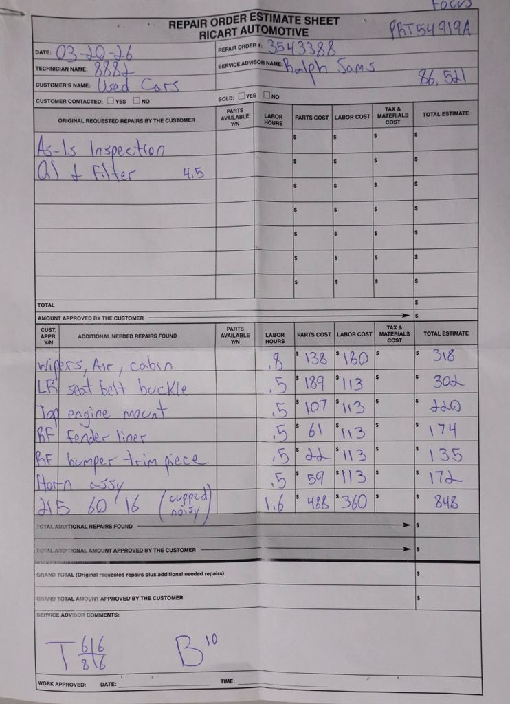 2014 Ford Focus 4dr Sdn SE