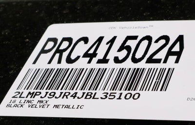 2018 Lincoln MKX Black Label AWD