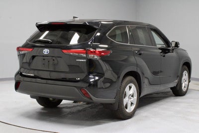2022 Toyota Highlander Hybrid LE AWD (Natl)