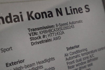 2025 Hyundai KONA N Line S AWD