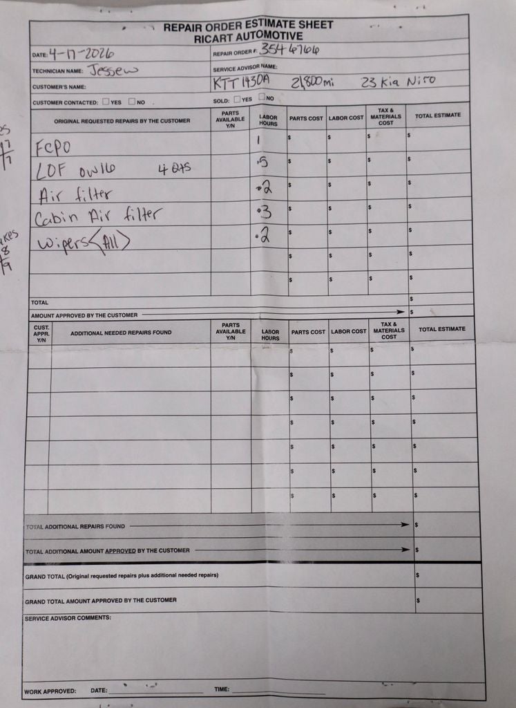 2023 Kia Niro LX FWD