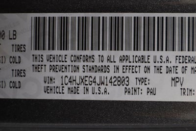 2018 Jeep Wrangler Unlimited Unlimited Sahara