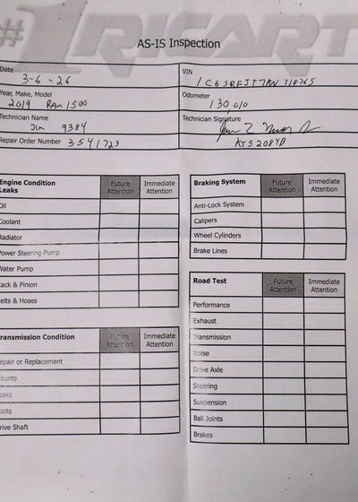 2019 RAM 1500 Laramie