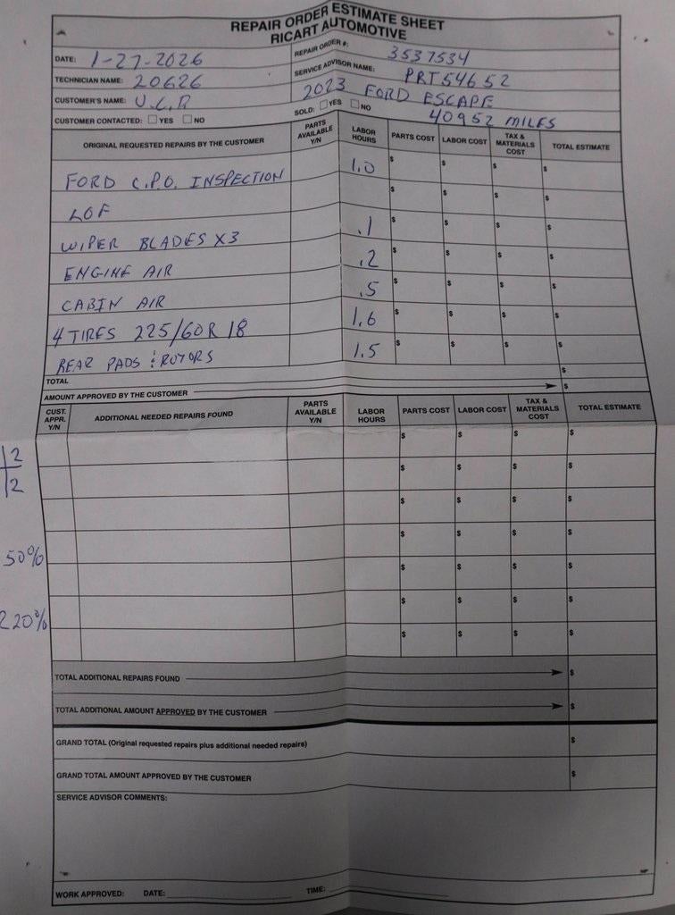 2023 Ford Escape ST-Line