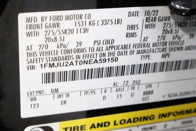 2022 Ford Expedition Limited