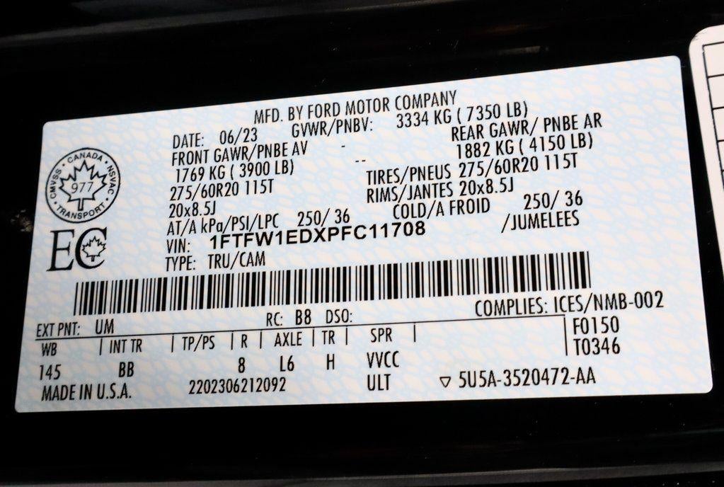 2023 Ford F-150 Platinum