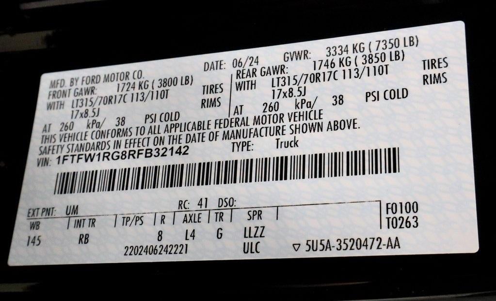 2024 Ford F-150 Raptor