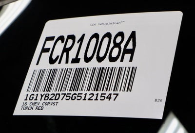 2016 Chevrolet Corvette Stingray