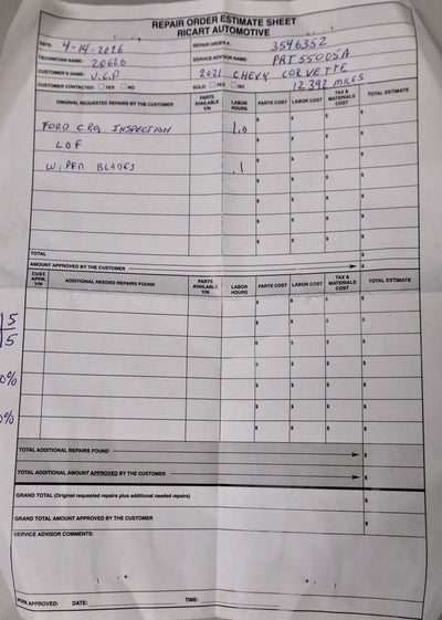 2021 Chevrolet Corvette Stingray