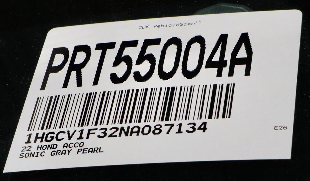 2022 Honda Accord Sedan Sport