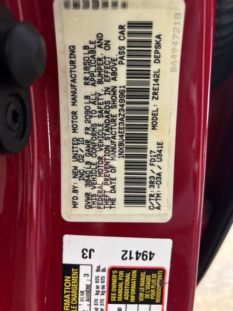 2010 Toyota Corolla Base