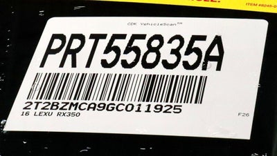 2016 Lexus RX 350 350