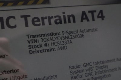 2022 GMC Terrain AT4