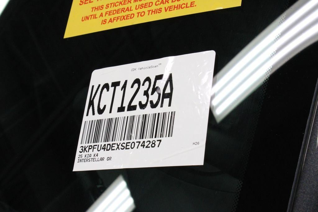 2025 Kia K4 EX
