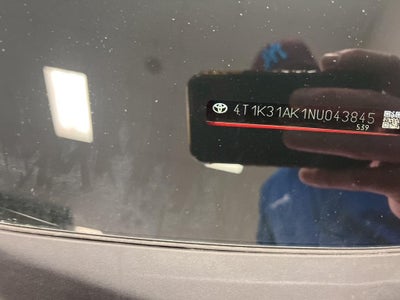 2022 Toyota Camry XSE