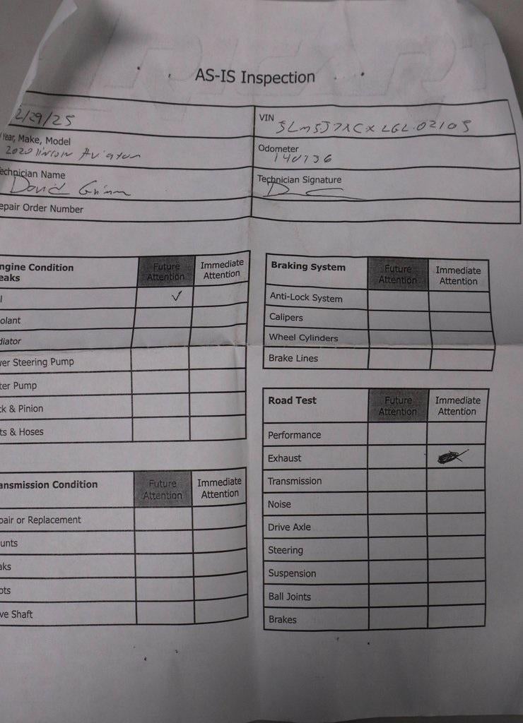 2020 Lincoln Aviator Reserve