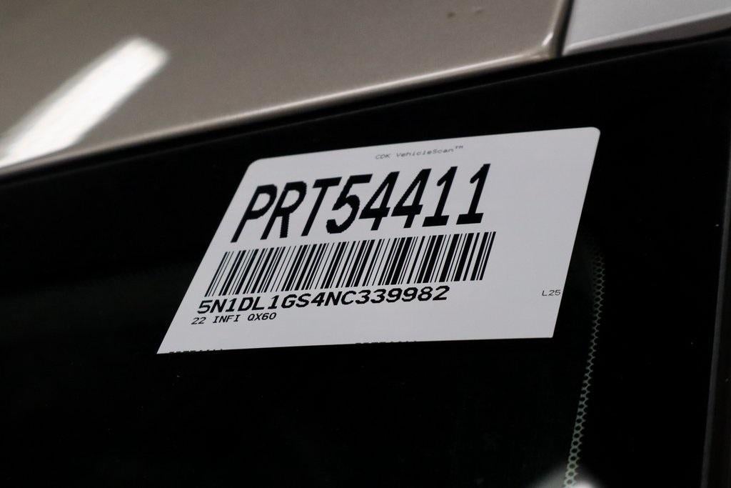 2022 INFINITI QX60 Sensory