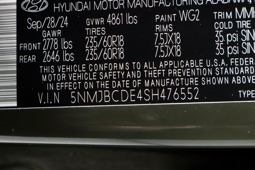2025 Hyundai TUCSON SEL