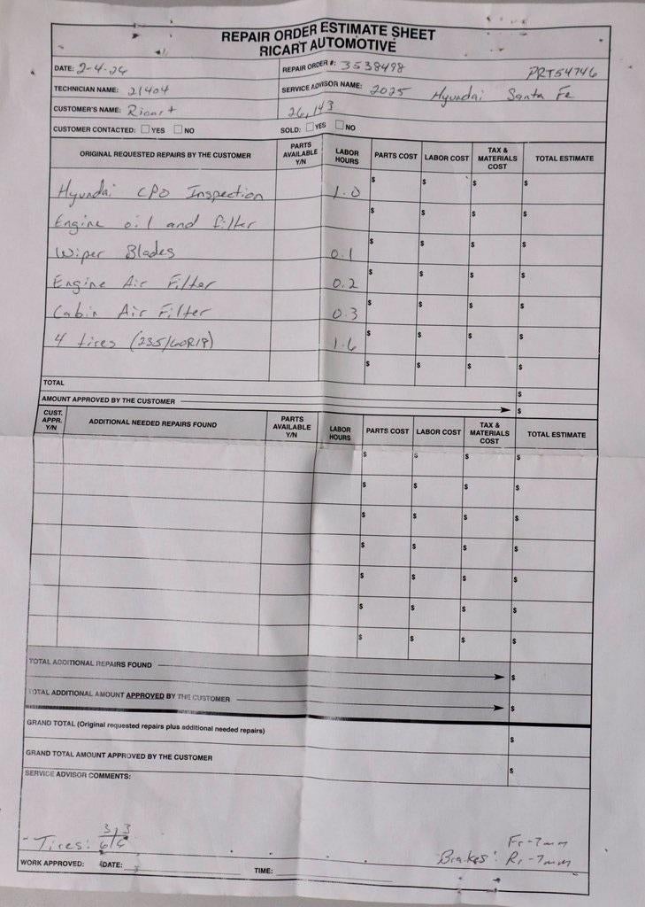 2025 Hyundai SANTA FE SEL