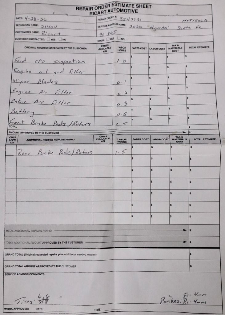 2020 Hyundai SANTA FE SEL