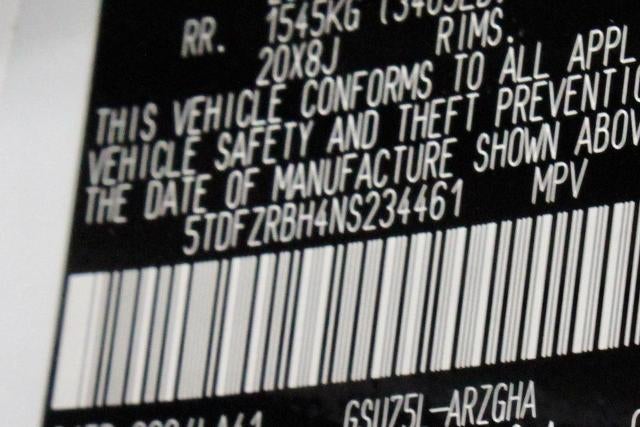 2022 Toyota Highlander Platinum