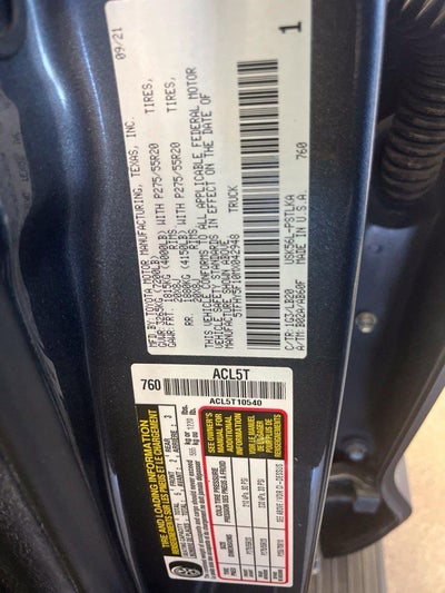 2021 Toyota Tundra 4WD Limited