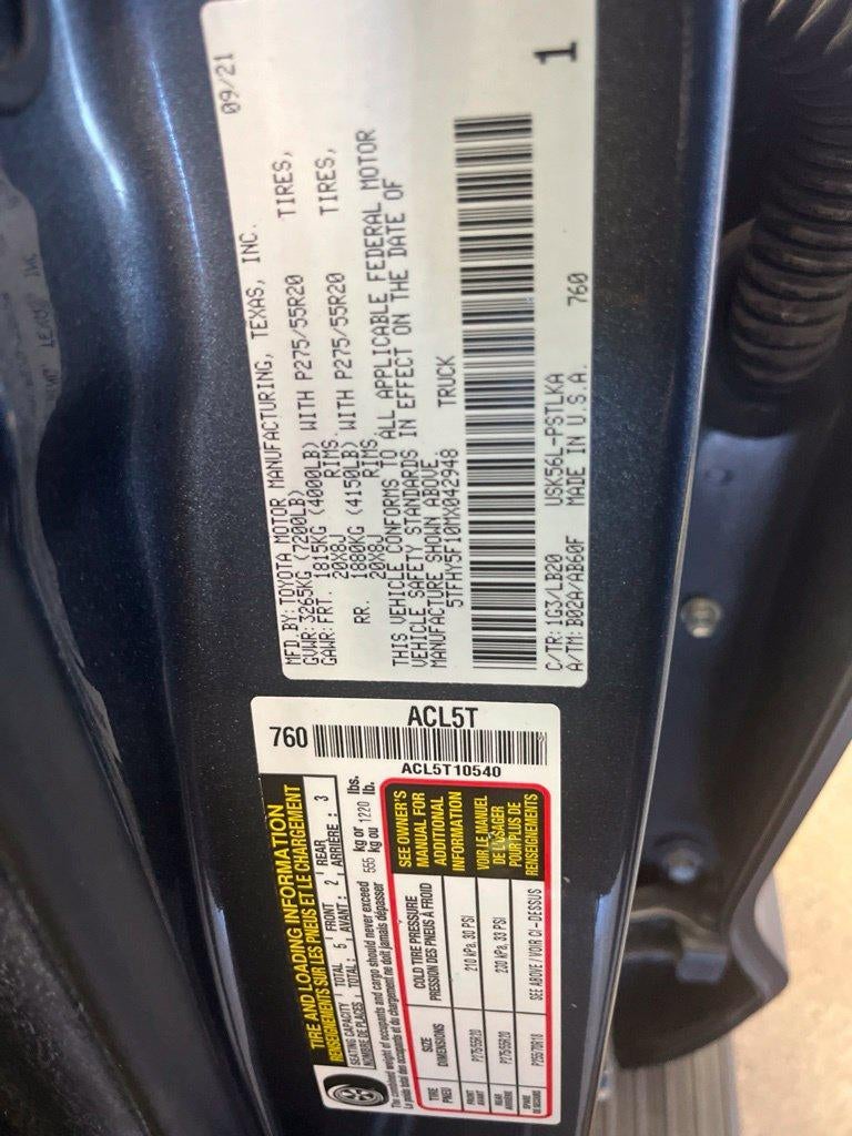 2021 Toyota Tundra 4WD Limited