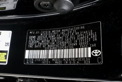 2025 Toyota Corolla LE