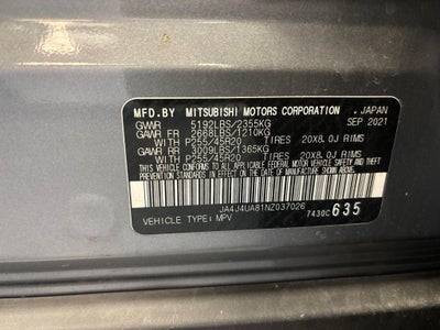 2022 Mitsubishi Outlander SE