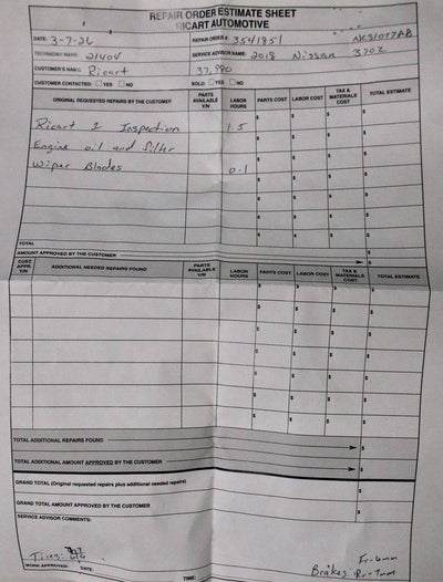 2018 Nissan 370Z Coupe Sport