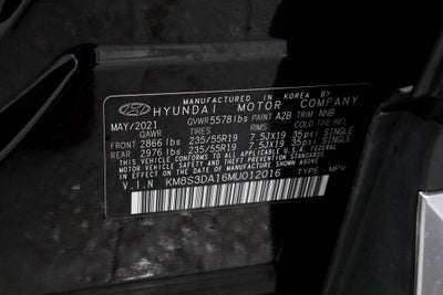 2021 Hyundai SANTA FE Hybrid SEL Premium