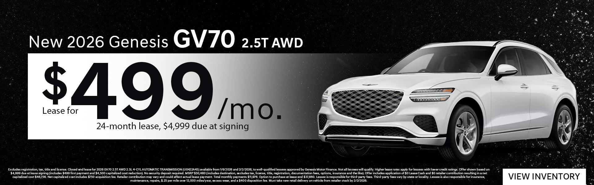2026 Genesis GV70