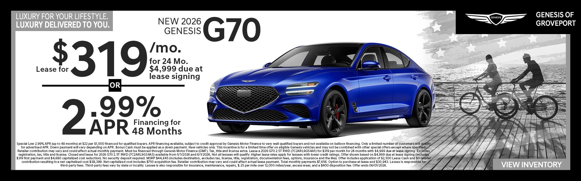 2026 Genesis G70